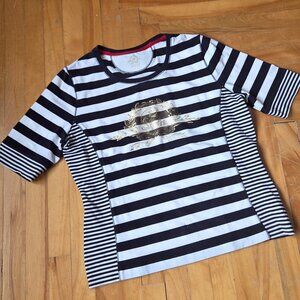 Beautiful Striped BASLER T-Shirt Never Worn